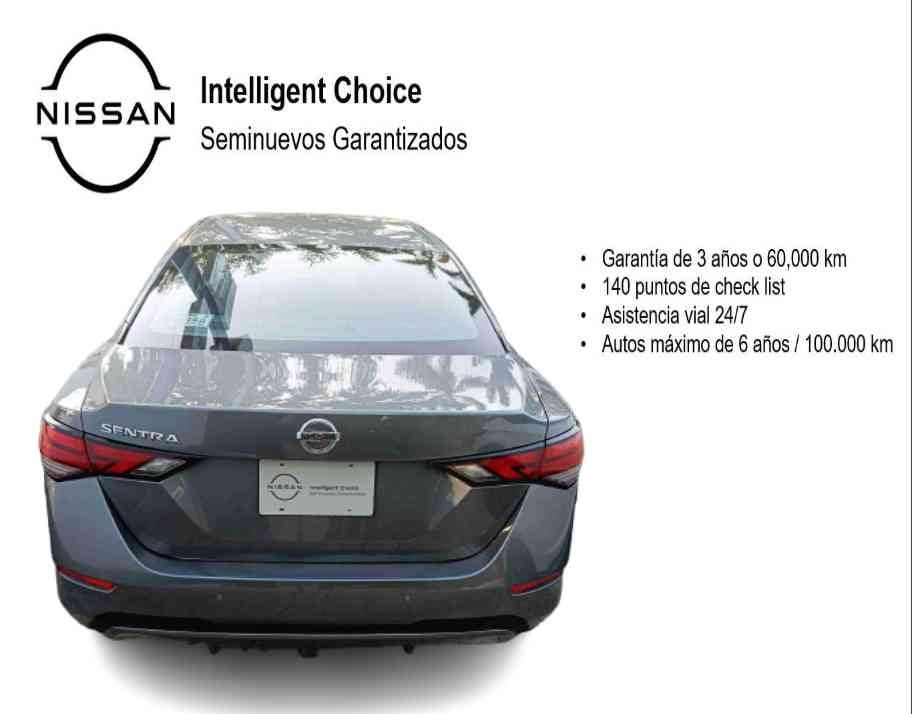 2022 Nissan SENTRA 4 PTS SENSE CVT AAC RA-16