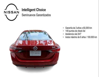 2023 Nissan SENTRA 4 PTS ADVANCE CVT AAC F NIEBLA RA-16